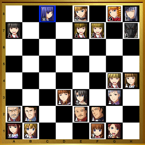 B8 capture checkmate